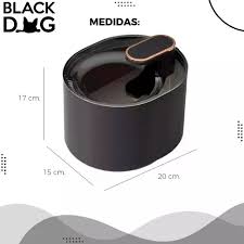 Bebedero Eléctrico Elegante Negro