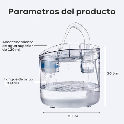 Bebedero Eléctrico para Gatos