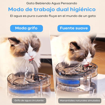 Bebedero Eléctrico para Gatos